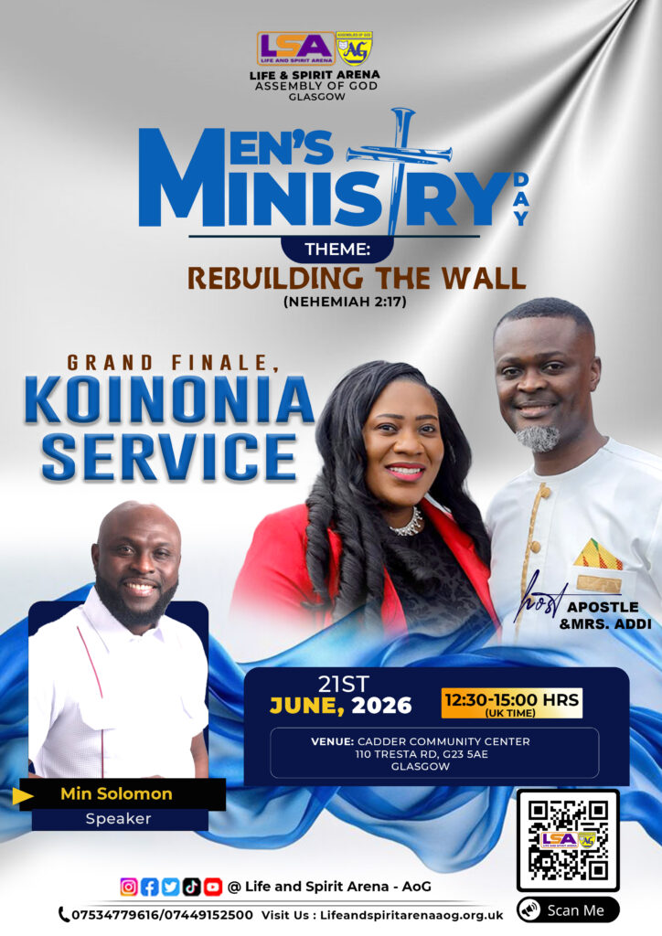 Men Ministry Day | Grand Finale, Koinonia Service